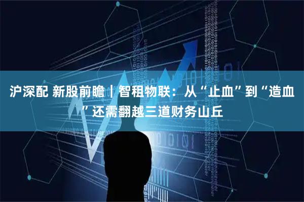 沪深配 新股前瞻｜智租物联：从“止血”到“造血”还需翻越三道财务山丘