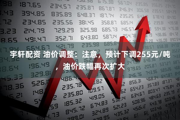 宇轩配资 油价调整：注意，预计下调255元/吨，油价跌幅再次扩大